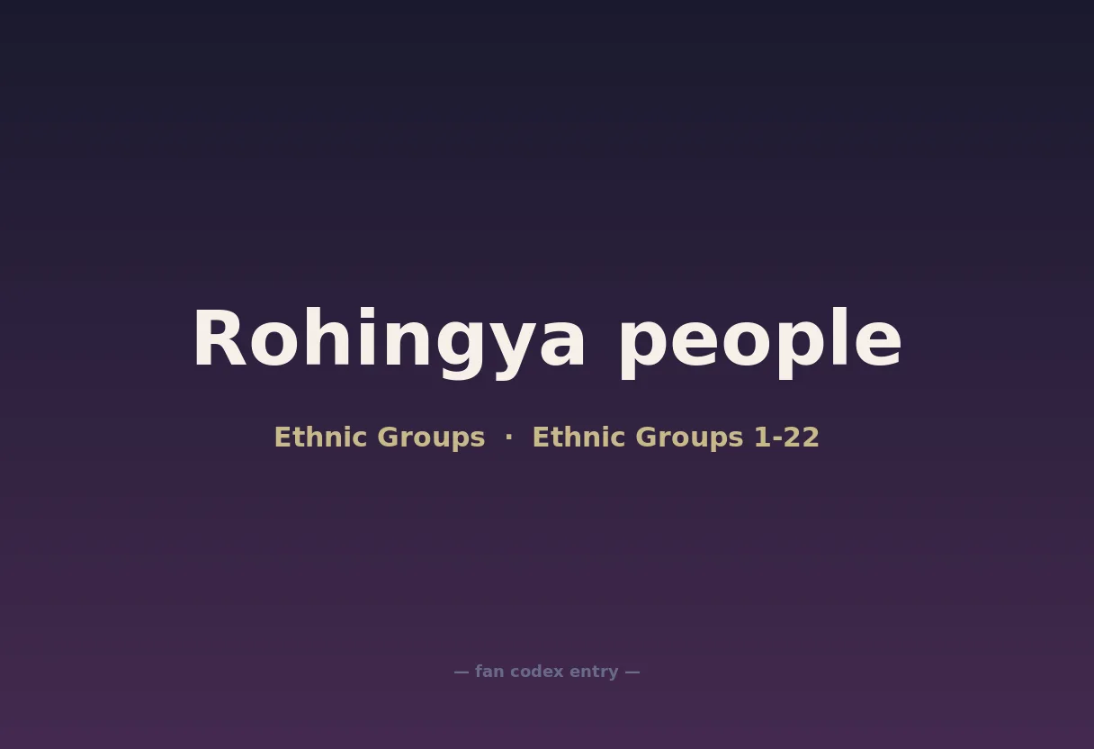 Rohingya people
