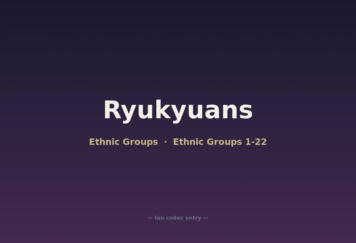 Ryukyuans